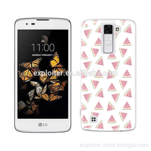 Ultra-thin soft plastic epoxy resin make phone case for LG K8 back case